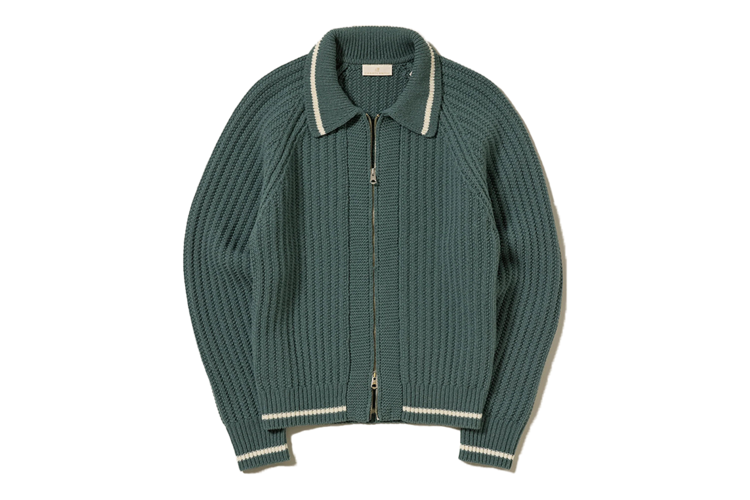 Castatlantic Khénifra Full Zip Wool Cardigan