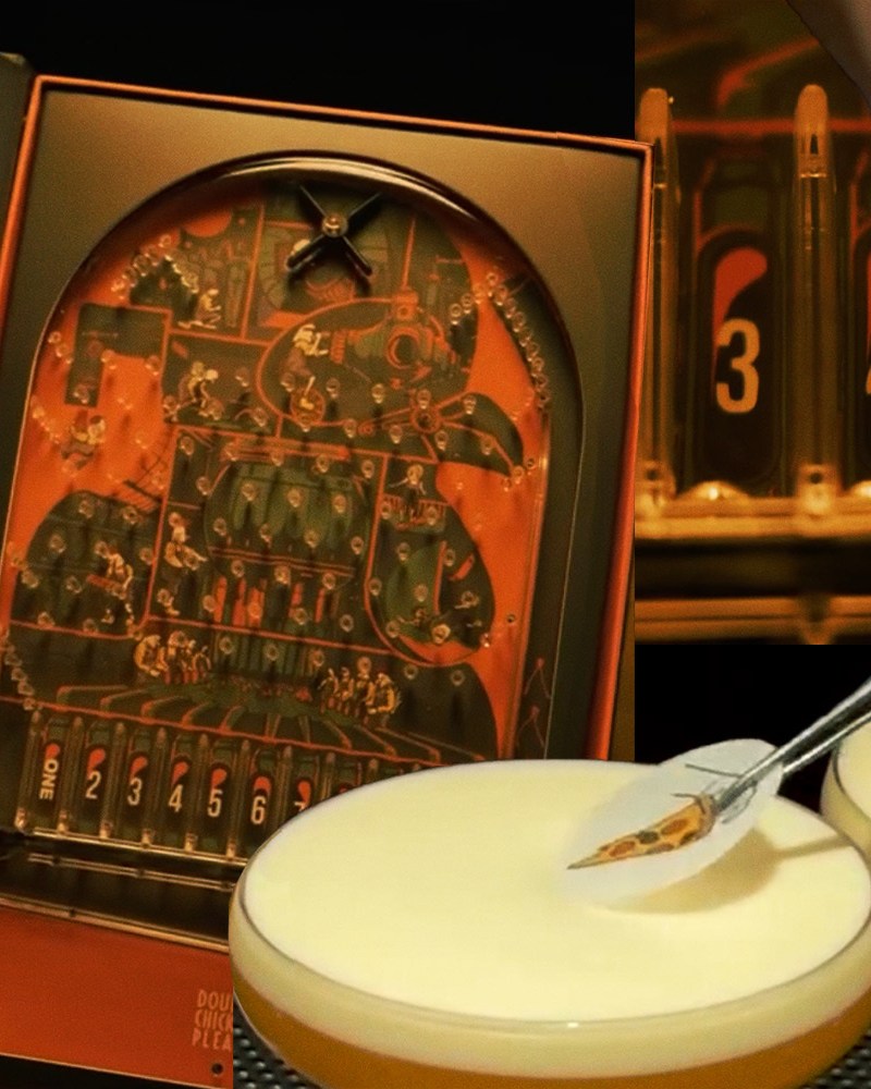 The playable menu at Double Chicken Please