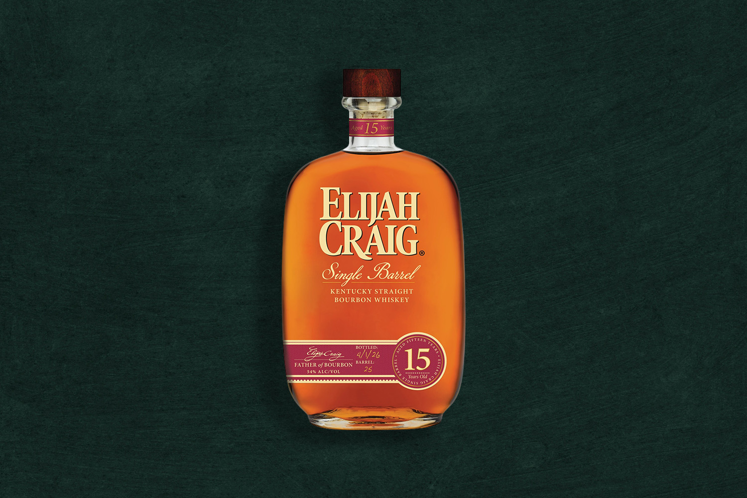 <strong>Elijah Craig Single Barrel 15-Year-Old Bourbon</strong>