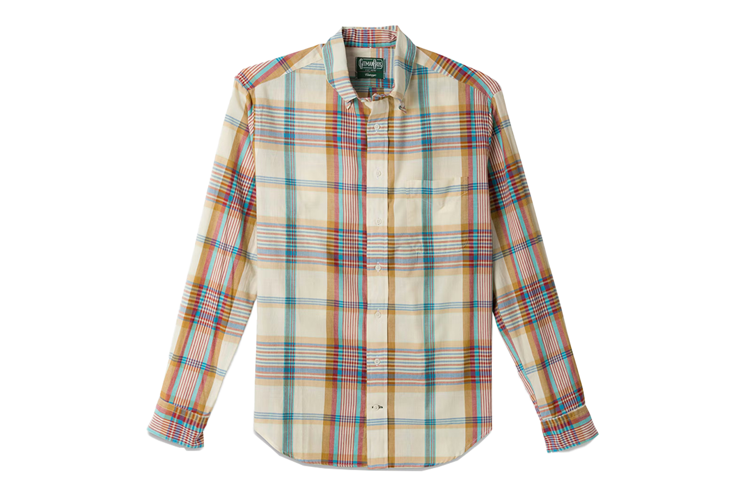 Gitman Vintage Archive Madras Long Sleeve Shirt