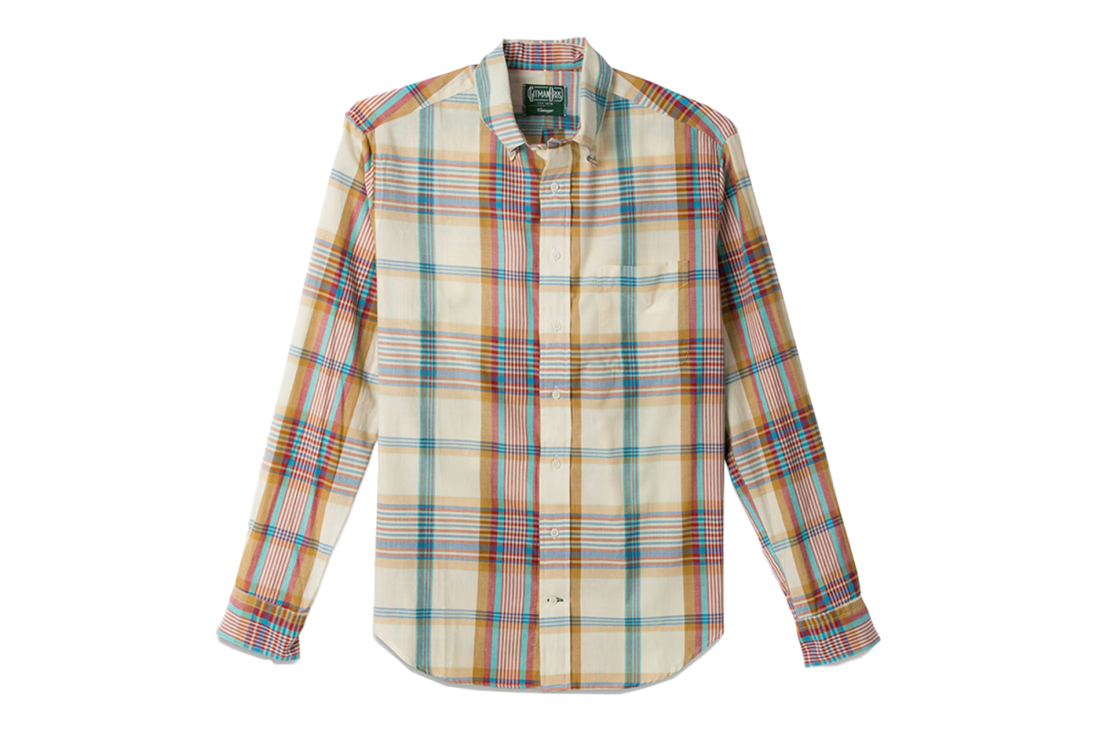 Gitman Vintage Archive Madras Long Sleeve Shirt