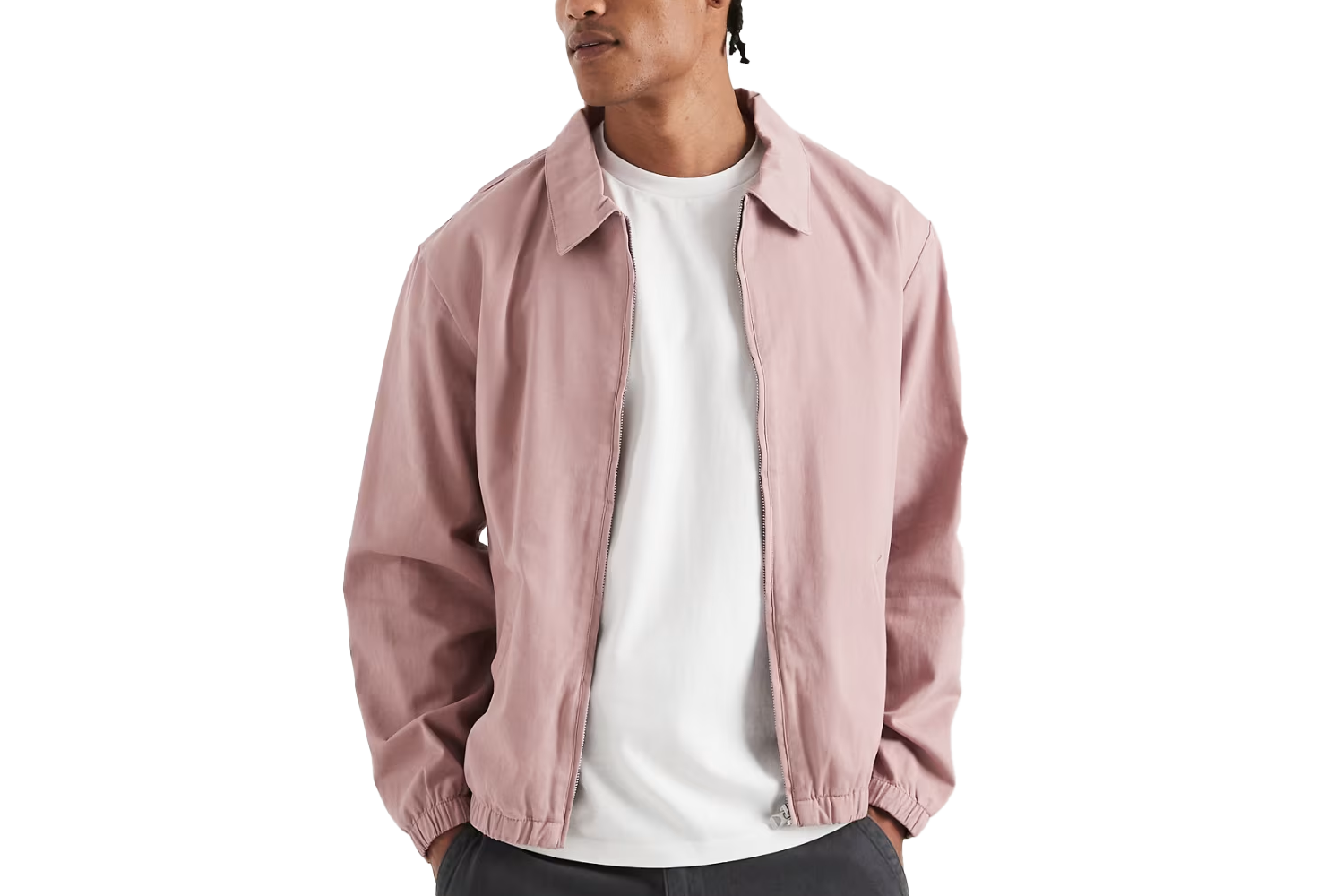 ASOS Design Cotton Harrington Jacket