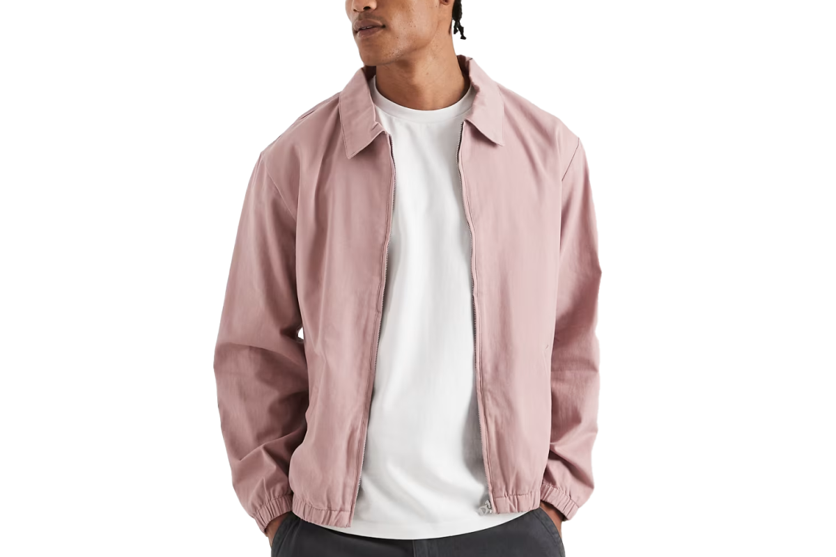 ASOS Design Cotton Harrington Jacket