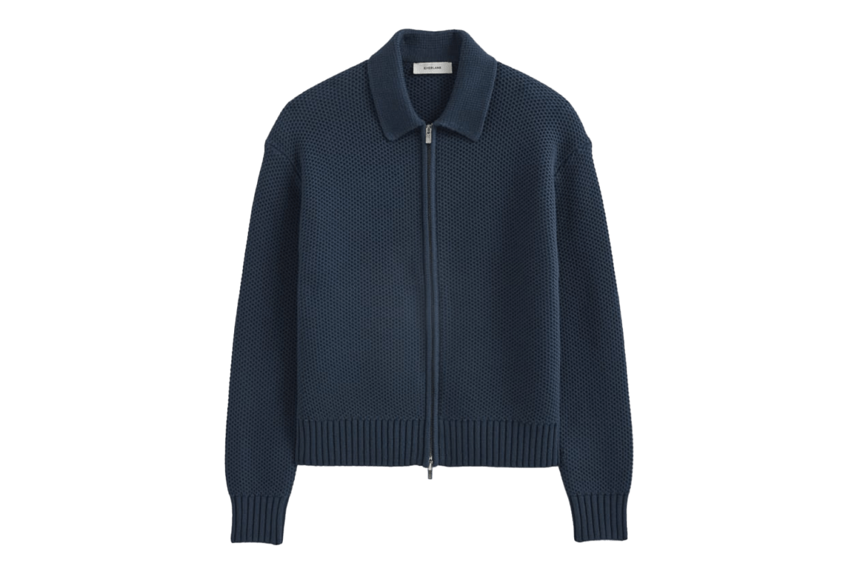 Everlane Honeycomb Sweater Jacket