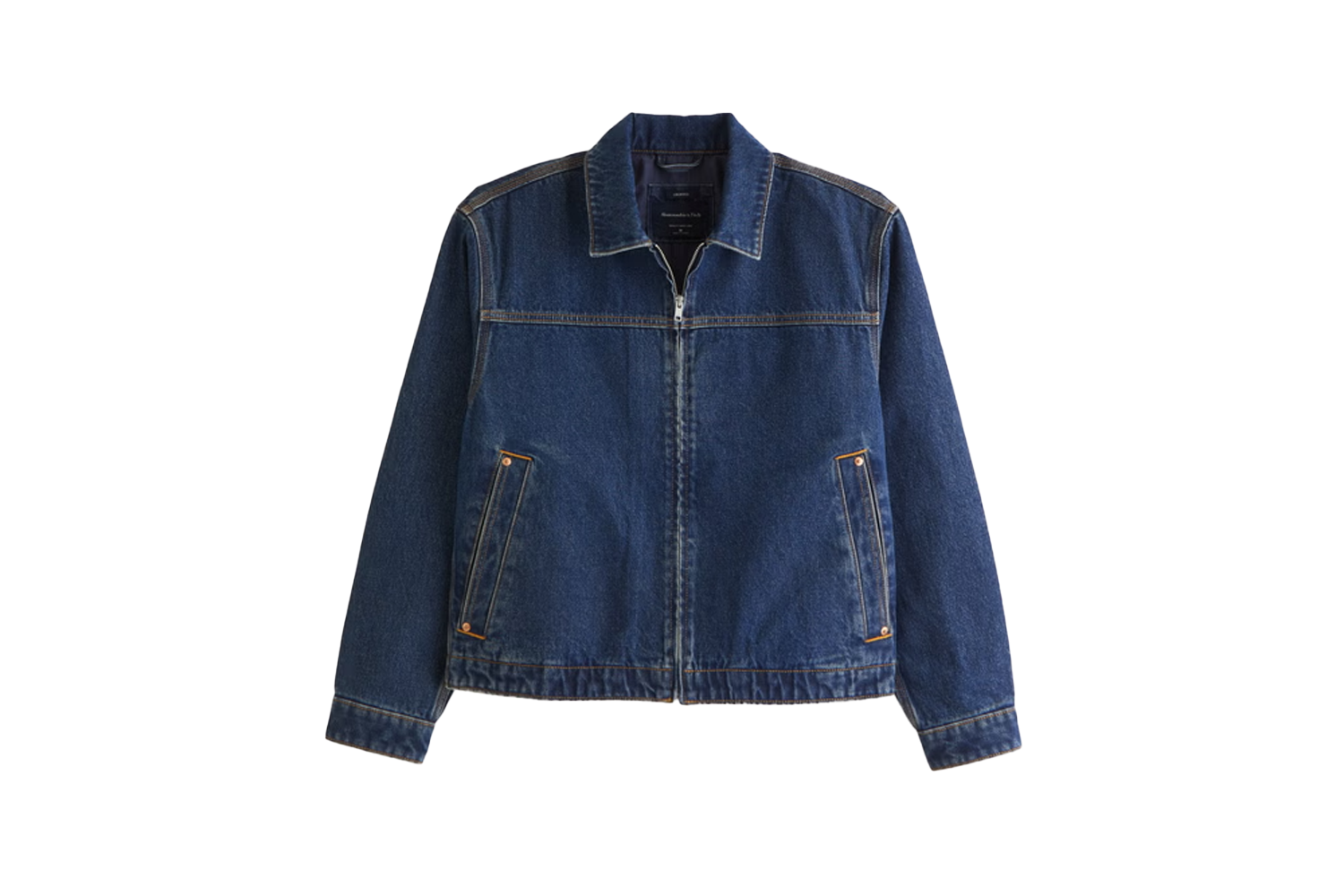 Abercrombie & Fitch Easy Denim Zip Jacket