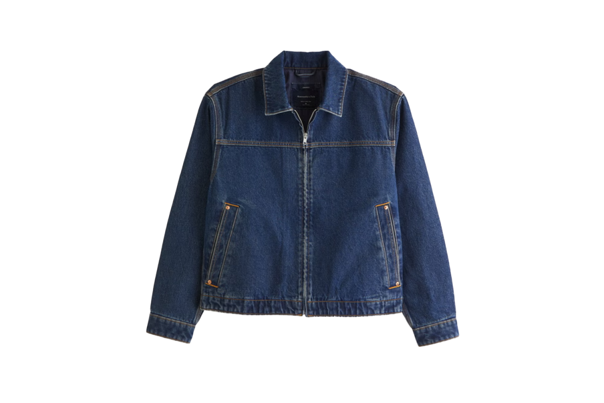 Abercrombie & Fitch Easy Denim Zip Jacket