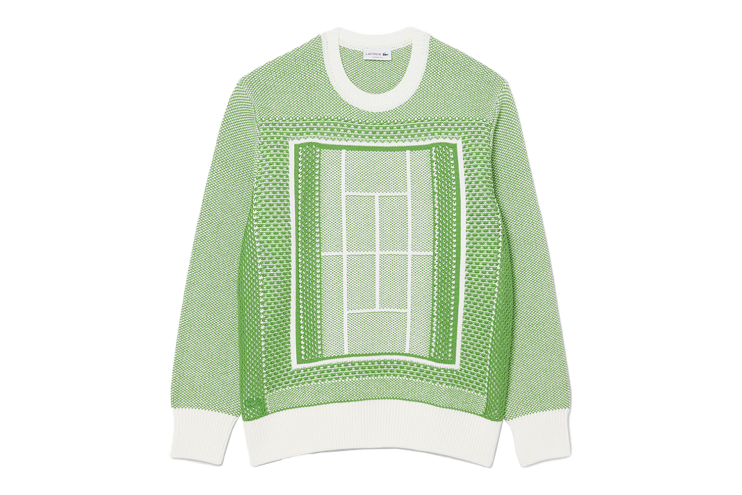 Lacoste Tennis Court Graphic Sweater