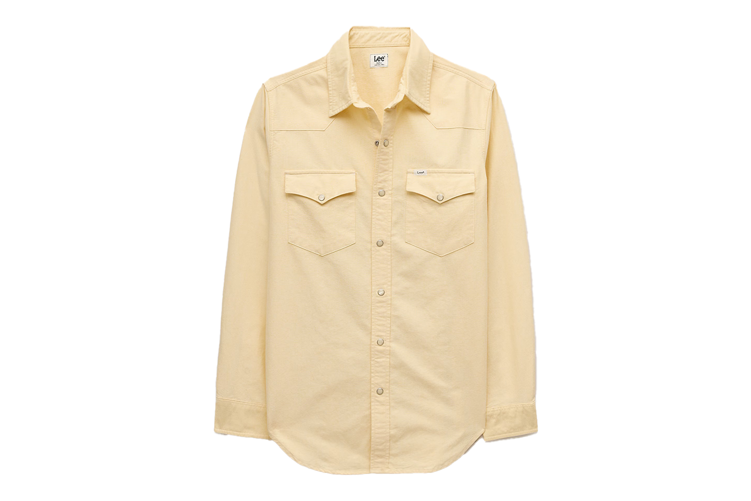 Lee x J.Crew Oxford Western Shirt in Daffodil