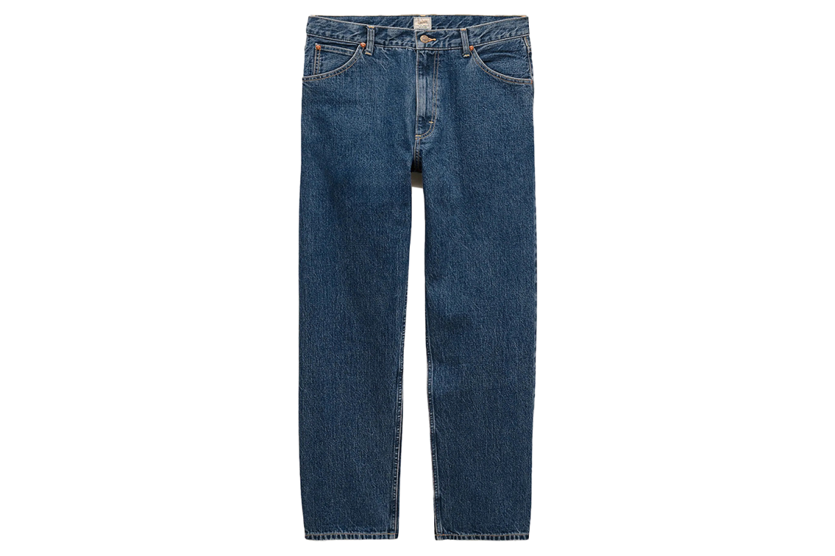 Lee x J.Crew Straight Jean in Japanese Selvedge Denim