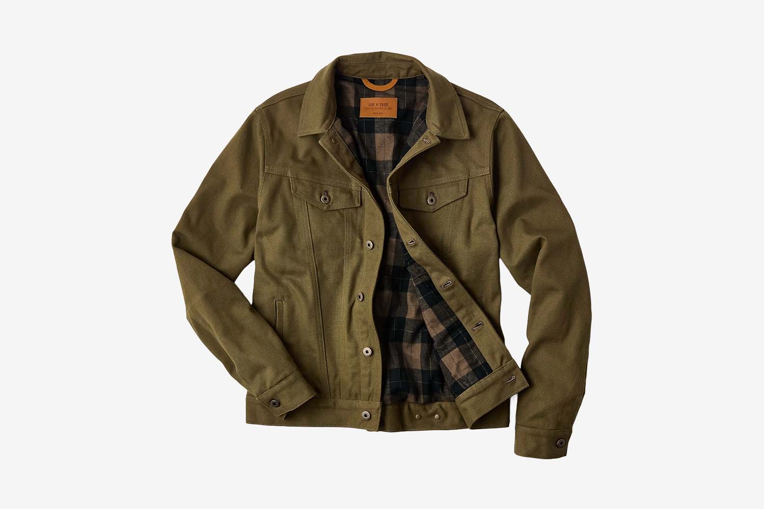 If You’re Still Cold, Try This Flannel-Lined Trucker Jacket