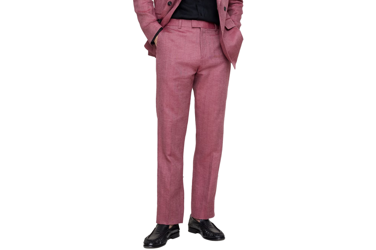 Banana Republic Slim Linen-Merino Suit Pant