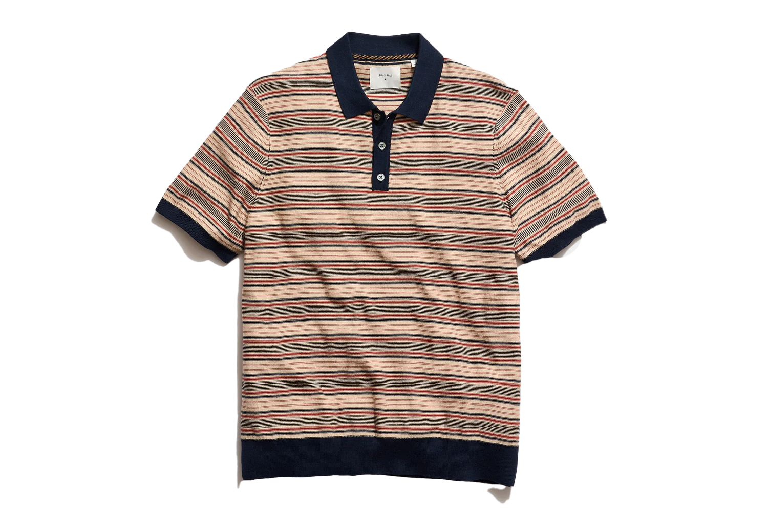 Billy Reid Vintage Stripe Sweater Polo