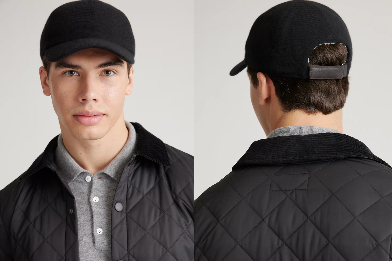 Quince Cashmere Baseball Cap