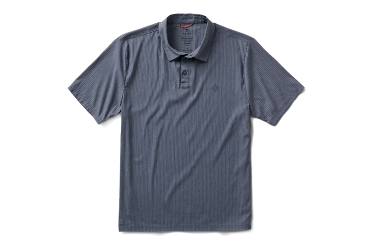 Roark Bless Up Breathable Stretch Polo Shirt