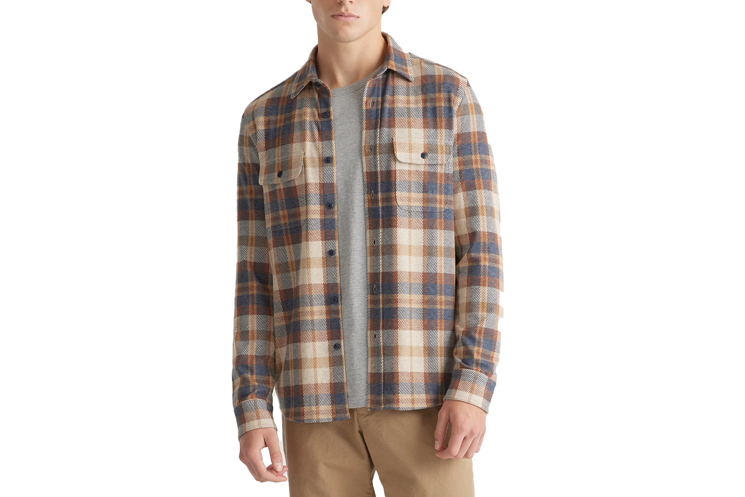 Quince Stretch Sweater Fleece Shirt