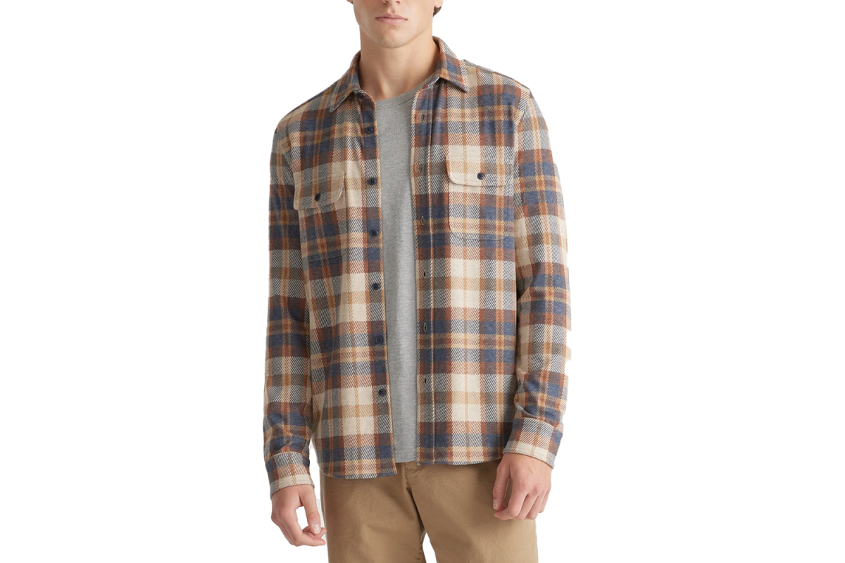 Quince Stretch Sweater Fleece Shirt