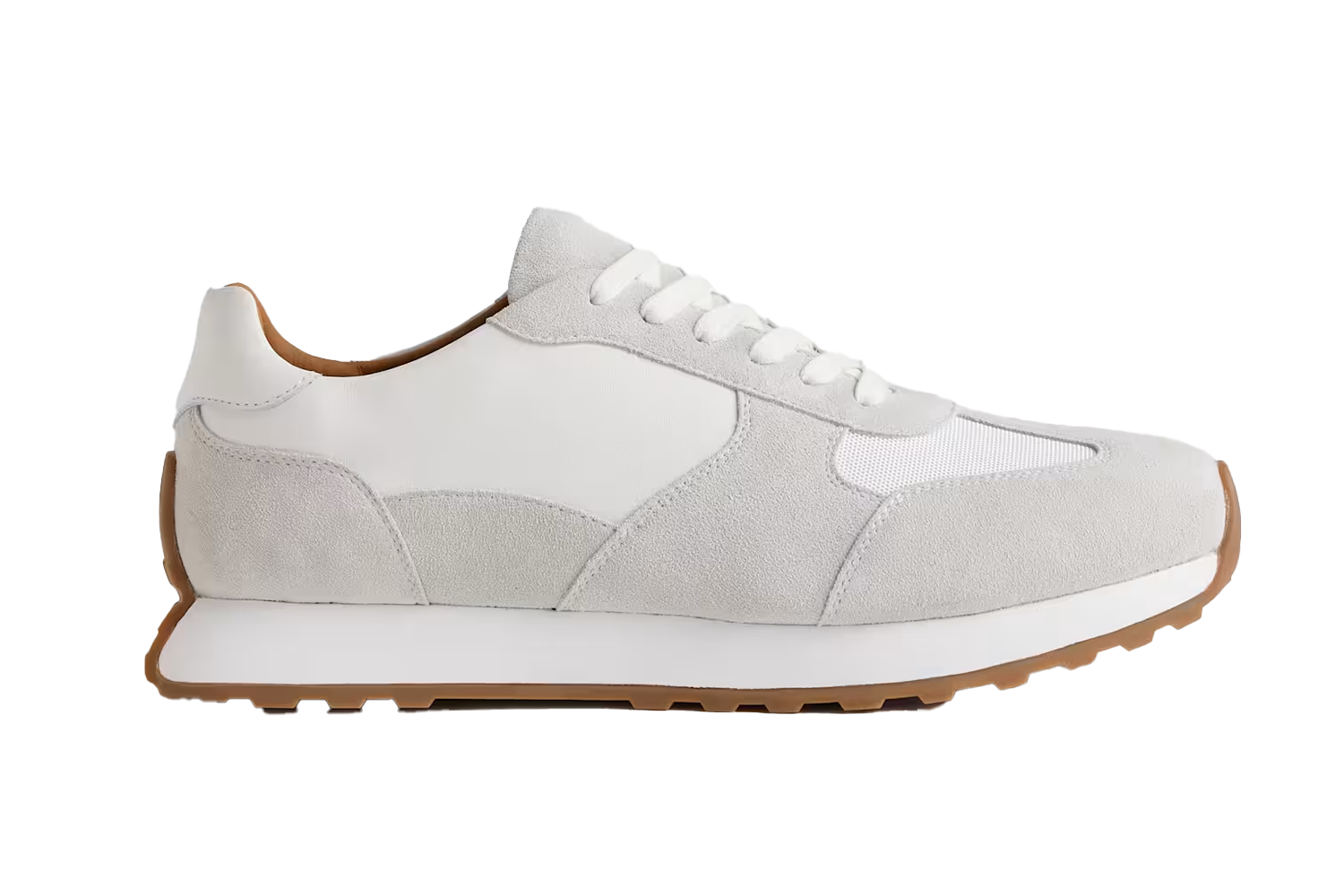 Quince Italian Leather and Suede Retro Runner