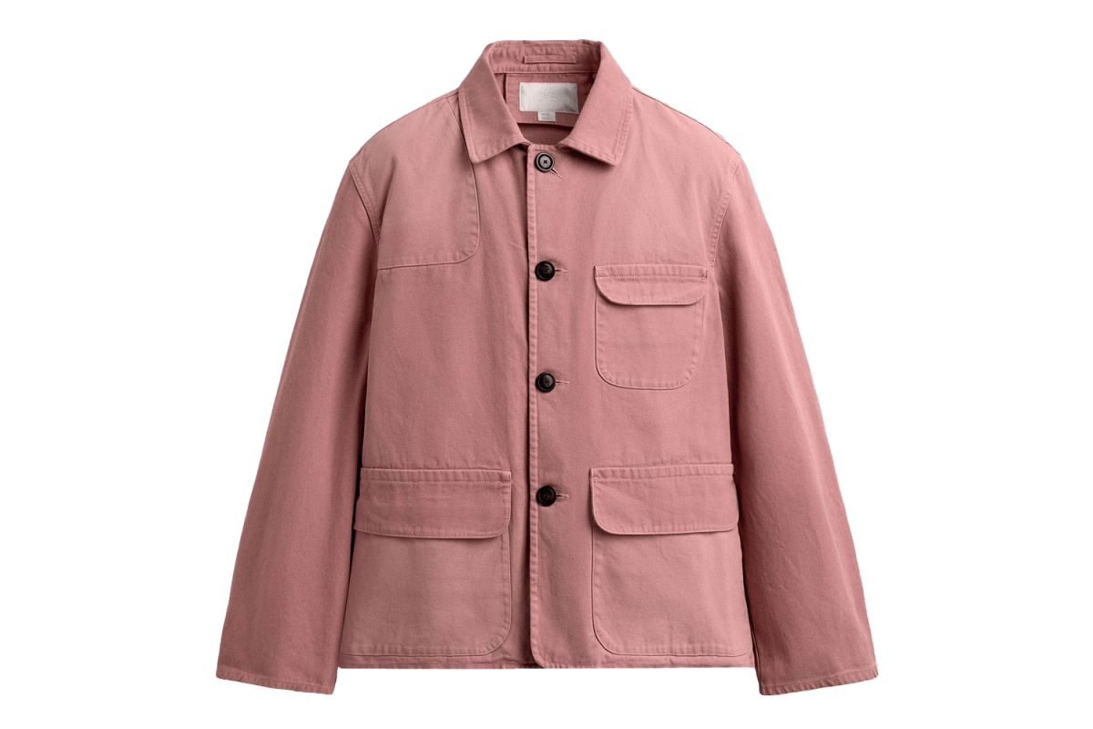 Zara Washed Relaxed Fit Jacket