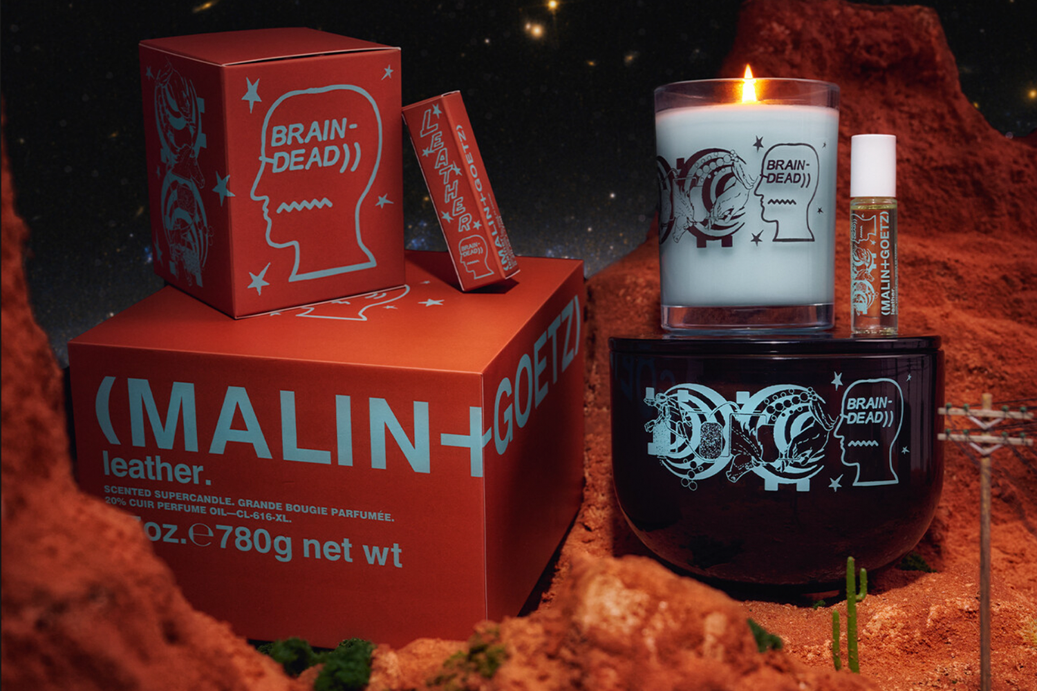 Malin+Goetz x Brain Dead Leather Capsule Collection