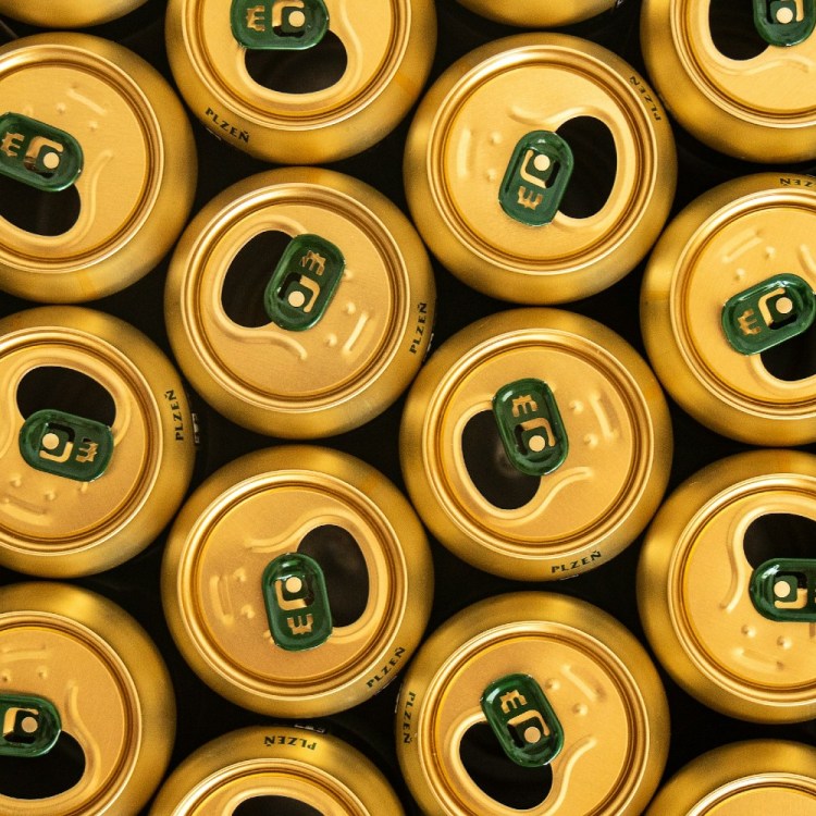 beer cans