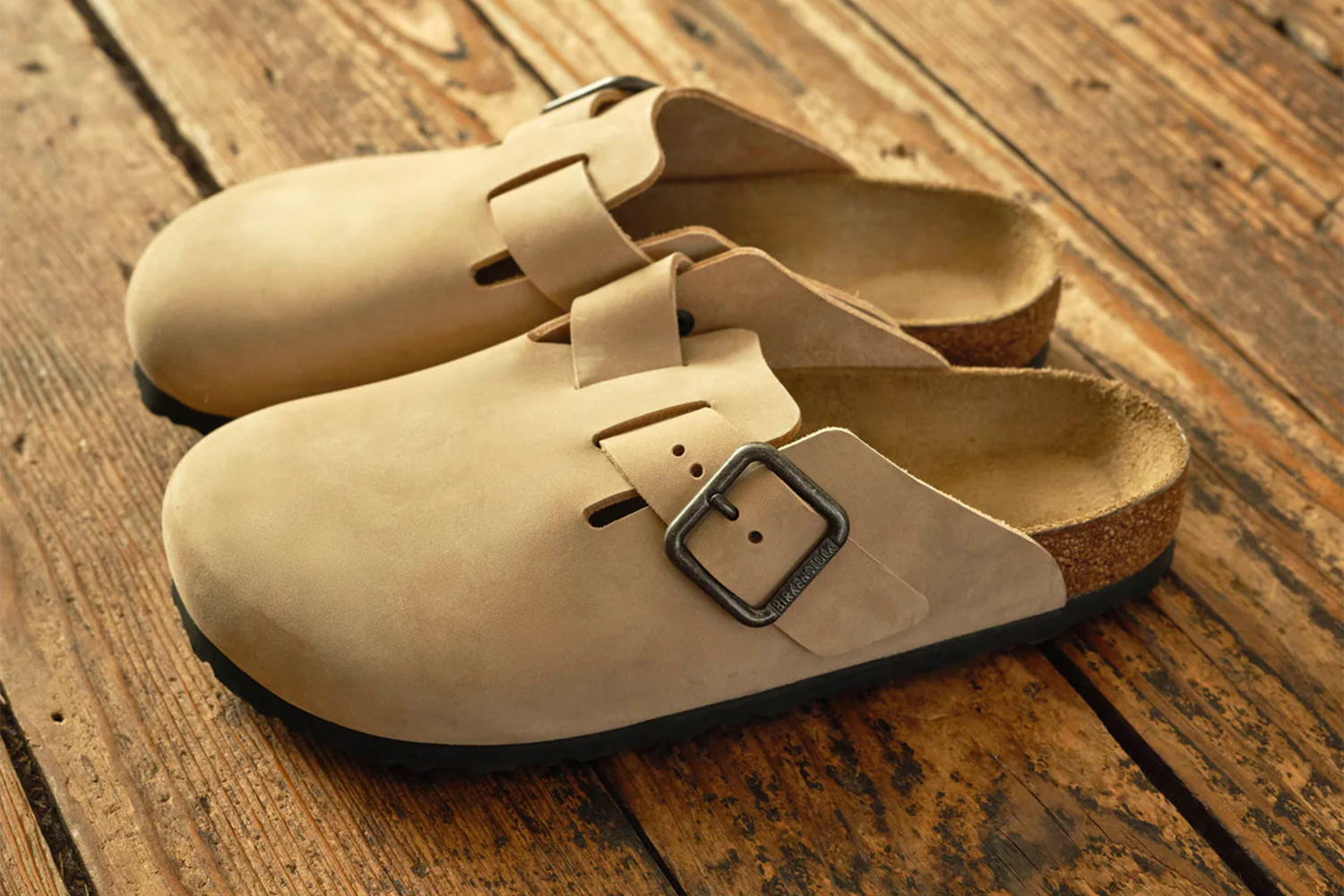 Birkenstock x Faherty Boston Wire Buckle