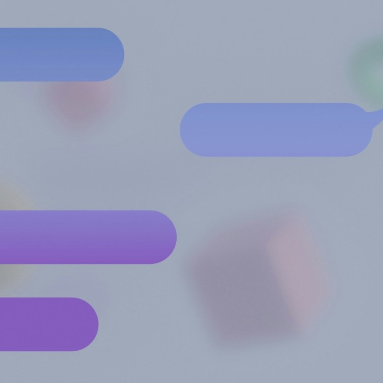 Text messaging symbols on a screen