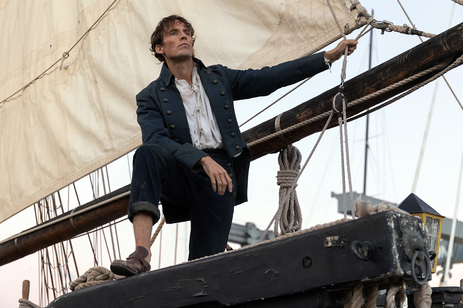 Sam Claflin as Edmond Dantès in the new adaptation of "The Count of Monte Cristo" on Masterpiece on PBS