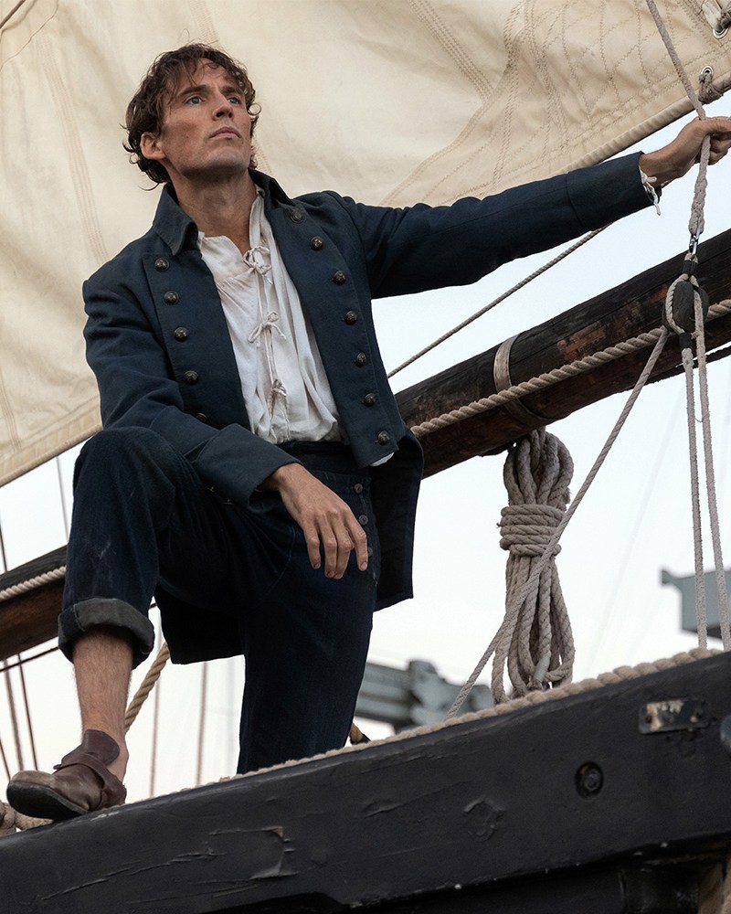 Sam Claflin as Edmond Dantès in the new adaptation of "The Count of Monte Cristo" on Masterpiece on PBS