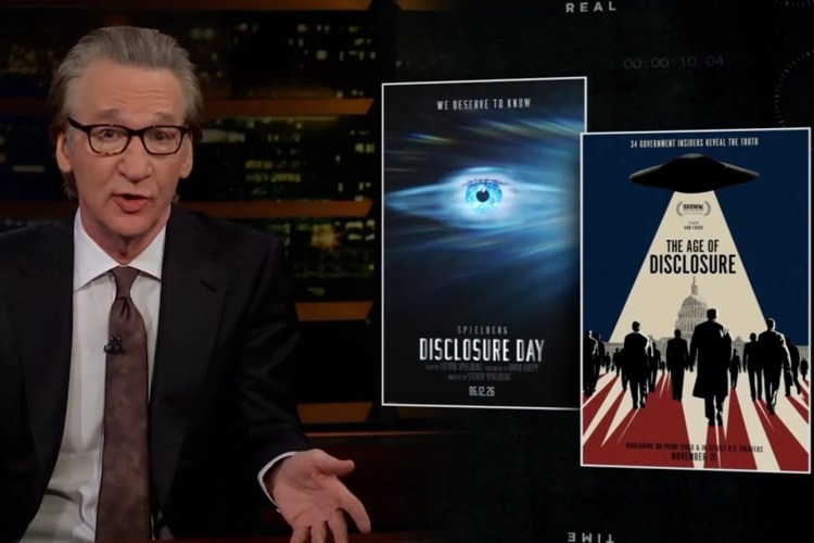 Bill Maher discussed UFOs