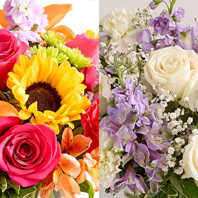 You can never go wrong with flowers.