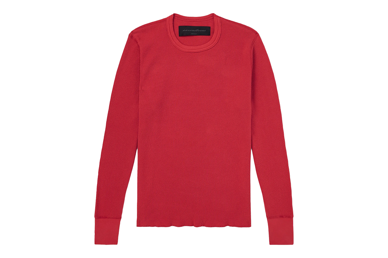 Aaron Levine Waffle-Knit Cotton Sweater