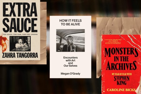 Covers of three books out in April 2026