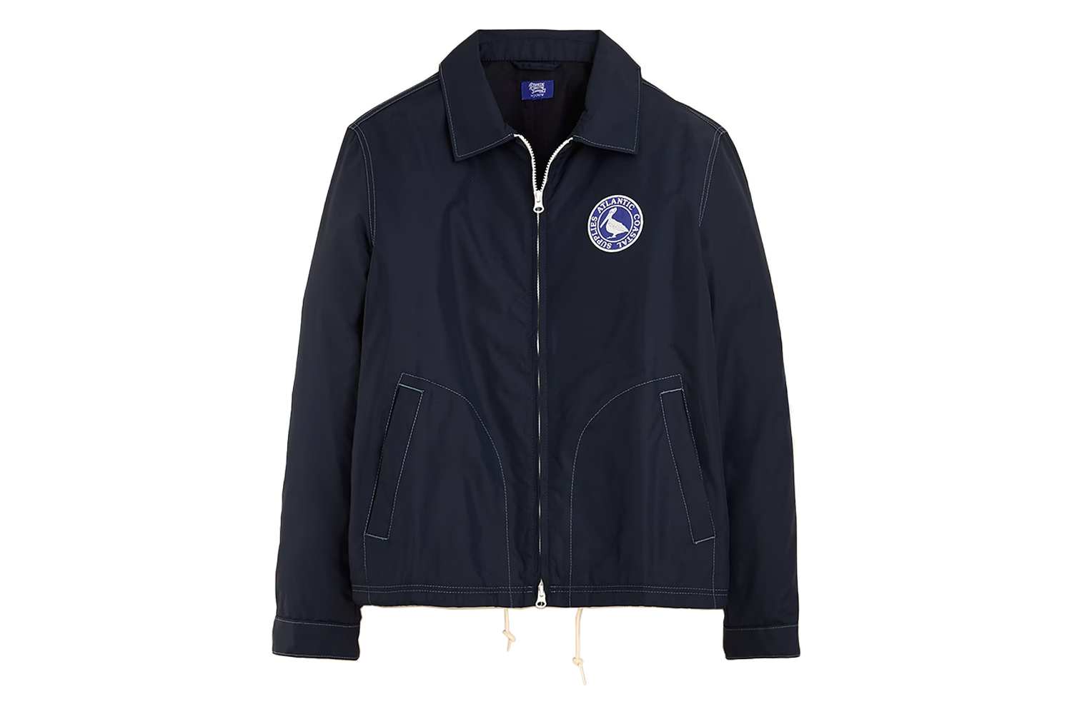 Atlantic Coastal Supplies x J.Crew Recycled Nylon Windbreaker