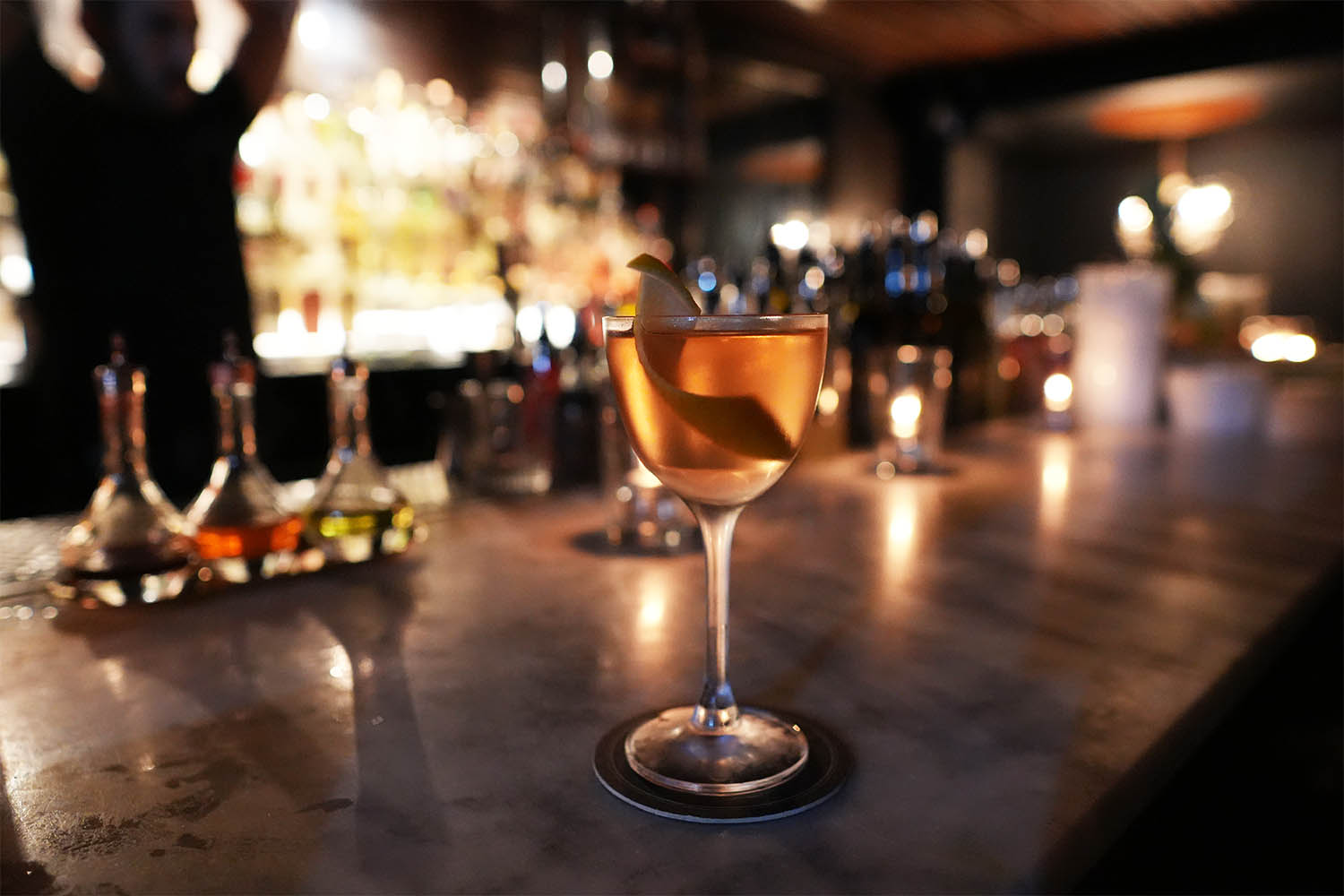 Bamboo cocktail at Death & Co.