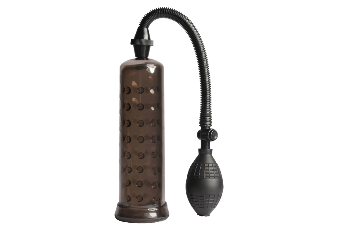 BASICS Textured Penis Pump 7.5 Inches