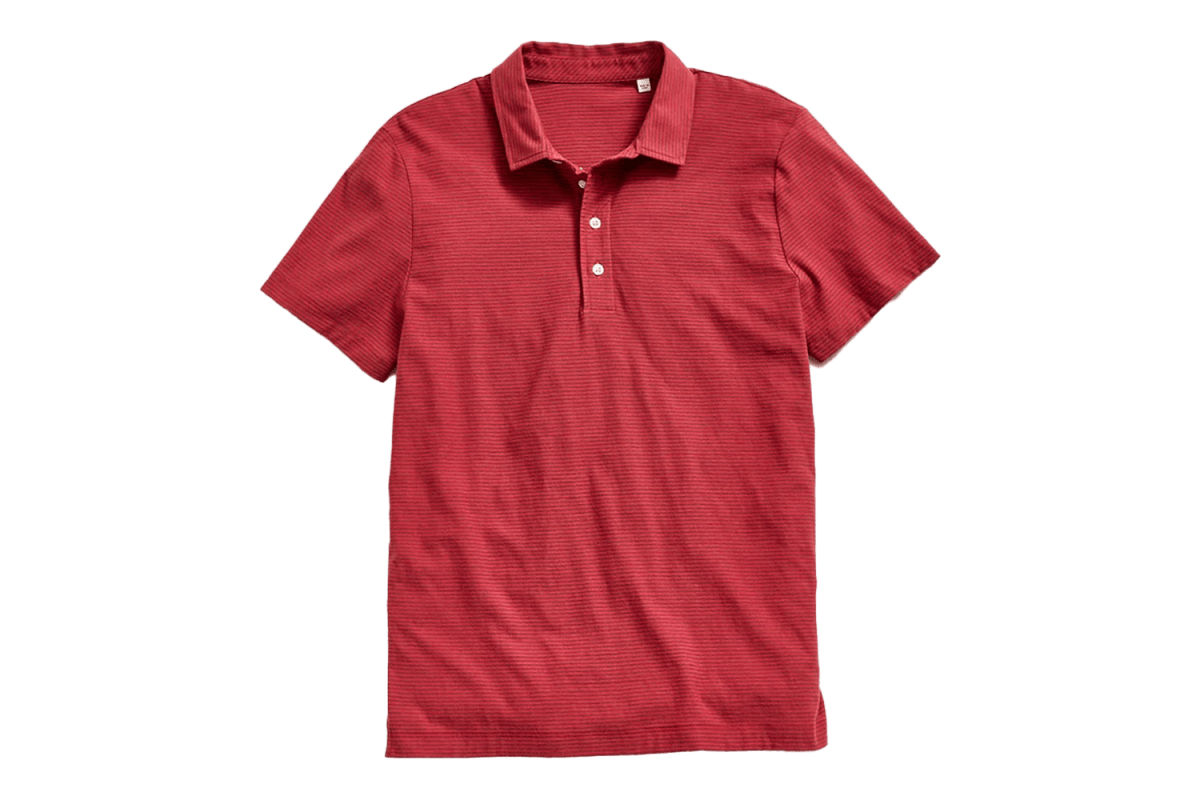 Billy Reid Stripe Pensacola Polo