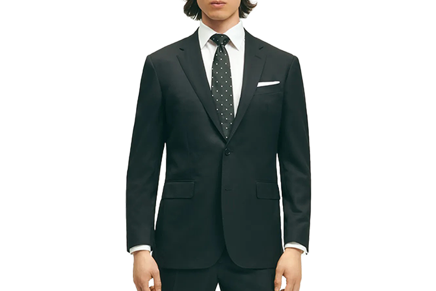 $ — Brooks Brothers Slim-Fit Wool 1818 Suit