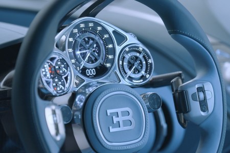 Bugatti Tourbillon instrument cluster