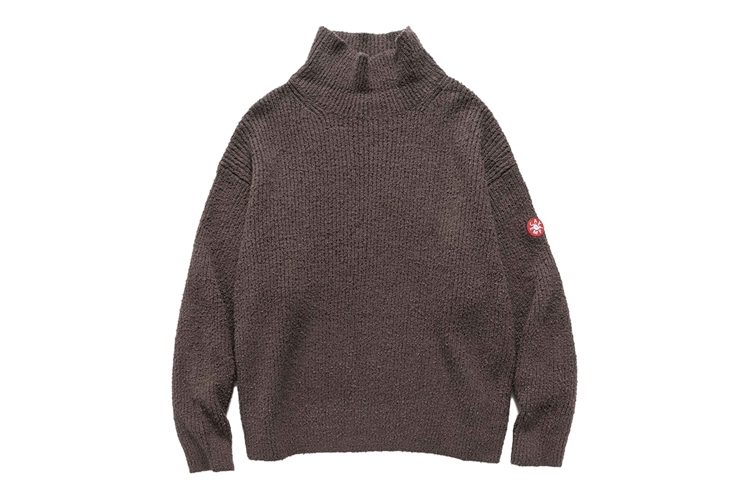 CAV EMPT Loose Neck Cotton Rib Knit
