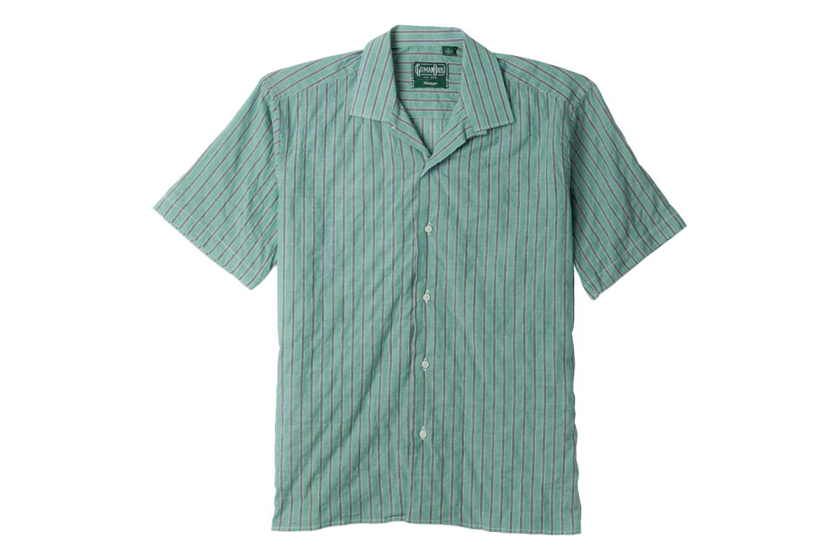 The Breezy One: Gitman Vintage Japanese Awning Camp Collar Shirt