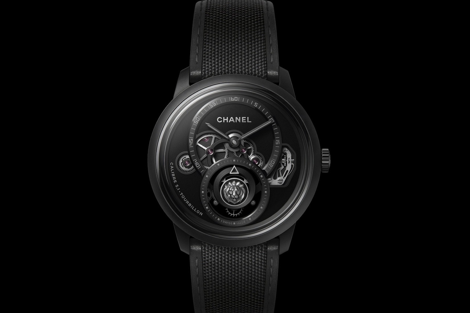 Chanel Monsieur Lion Tourbillon Black Edition