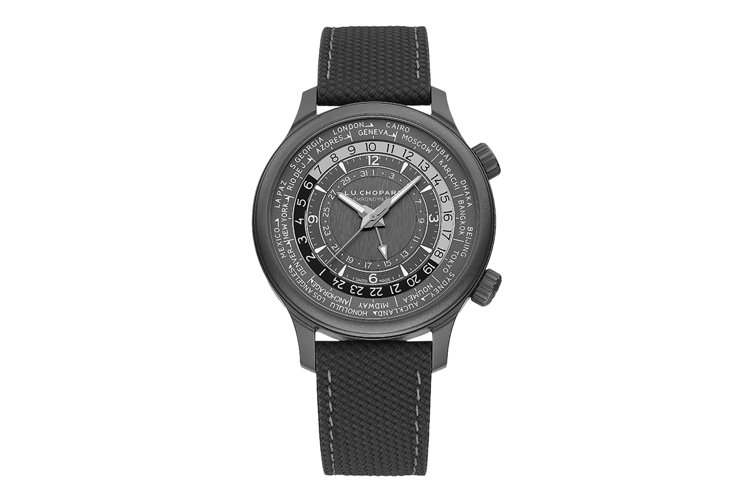 Chopard L.U.C. Time Traveler One Black 