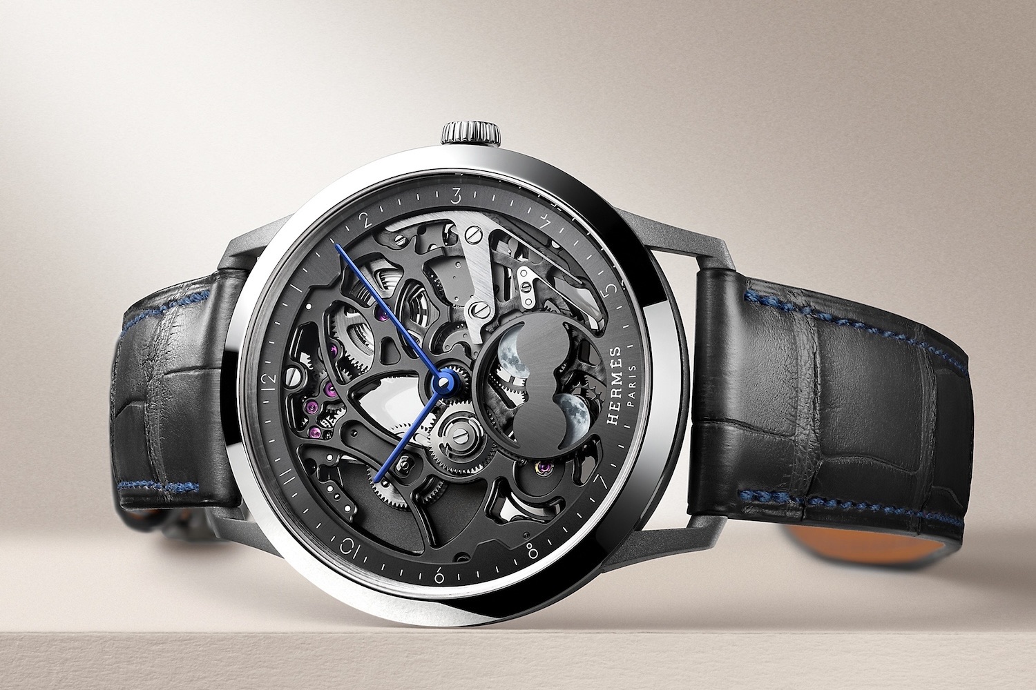 Hermès Slim d’Hermès Squelette Lune