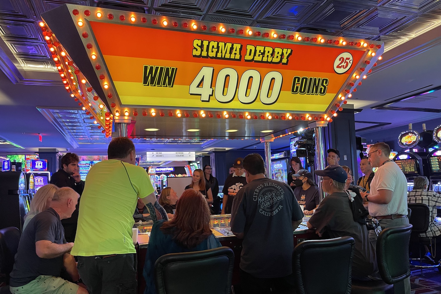 The last remaining Sigma Derby Machine