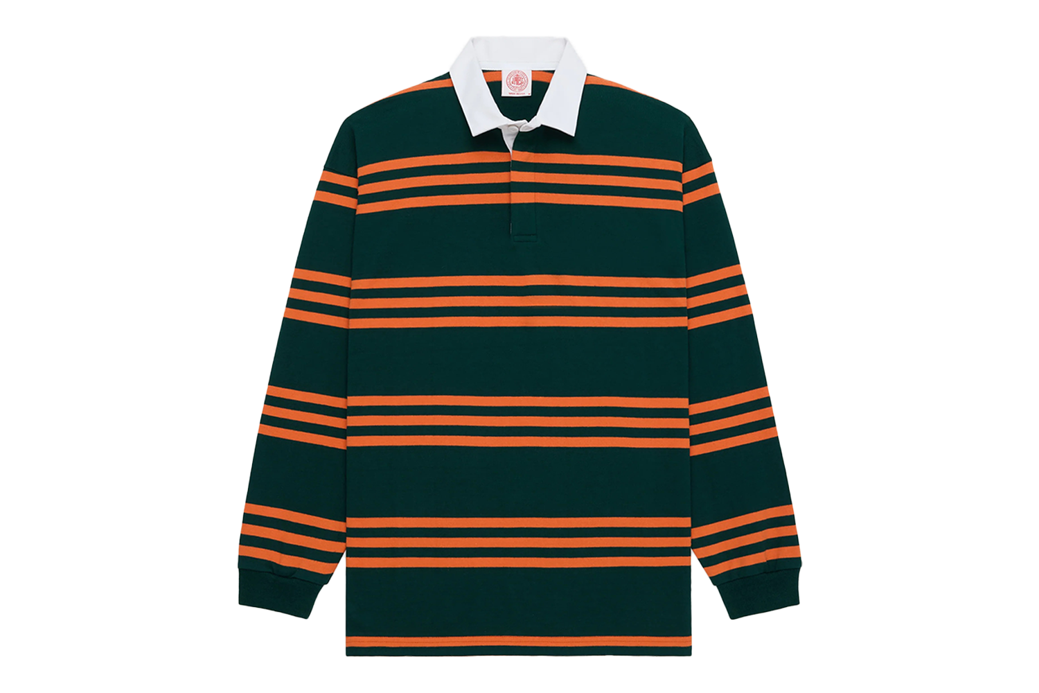 J.Press Made-In-USA Triple Stripe Cotton Rugby
