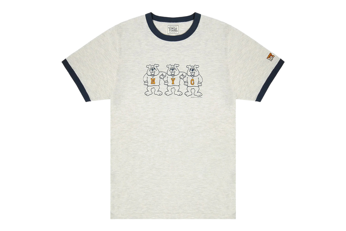 J. Press x Only NY Bulldog Ringer T-Shirt