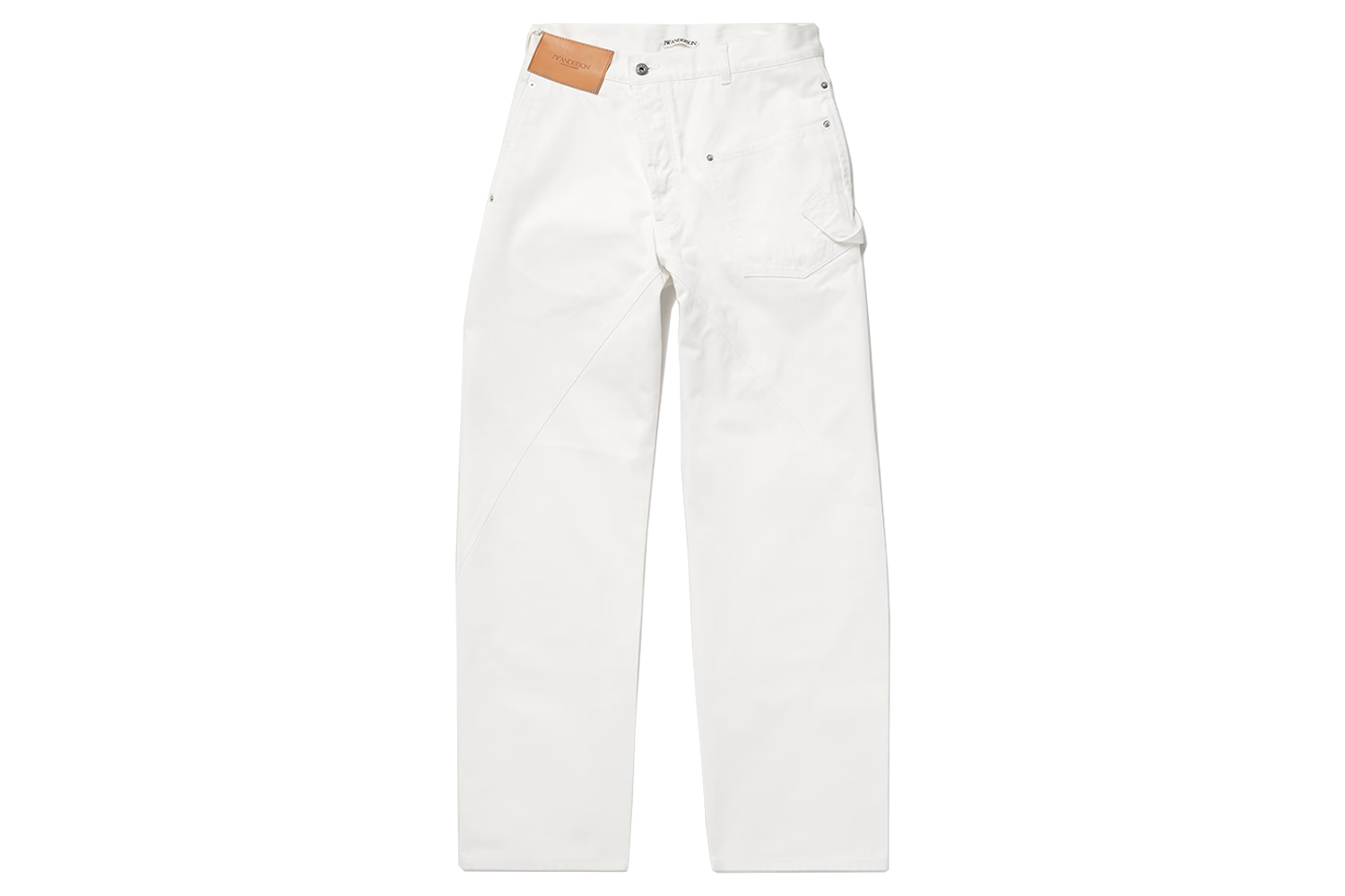 JW Anderson Twisted Straight-Leg Carpenter Jeans