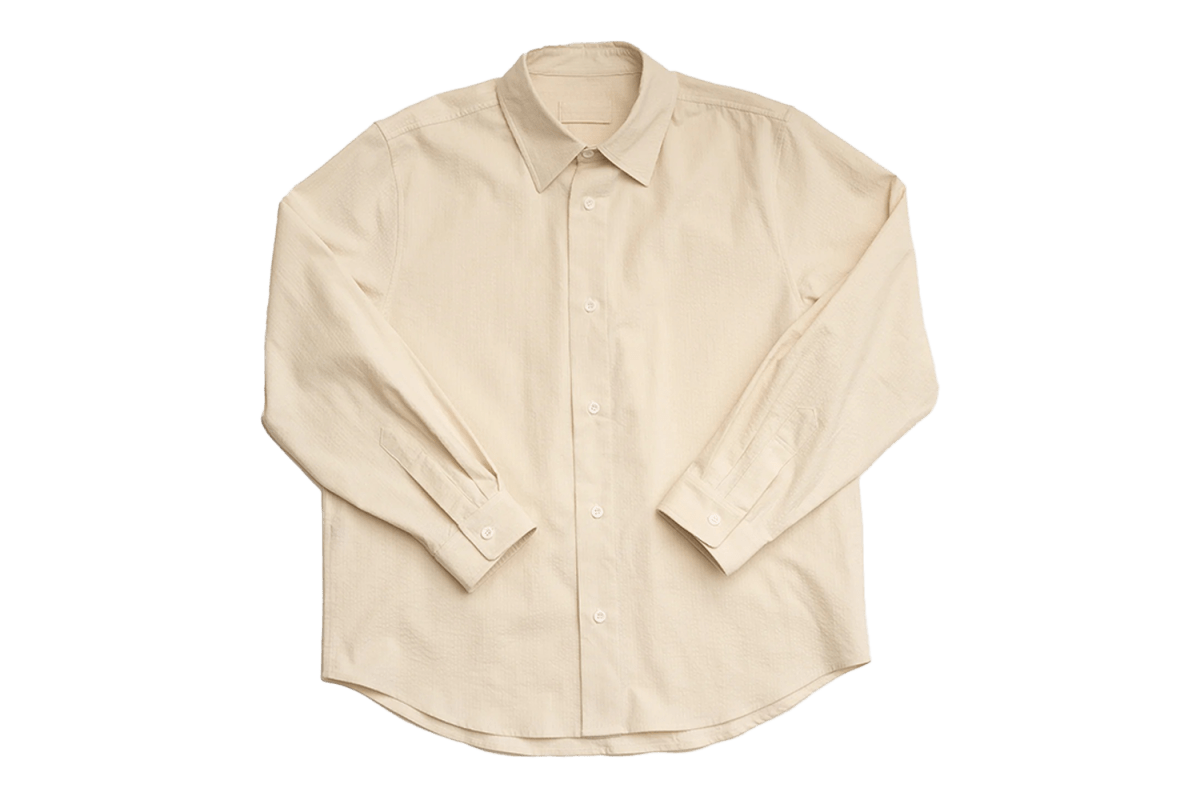 James Coward Cotton Ripple Corduroy Filter Shirt