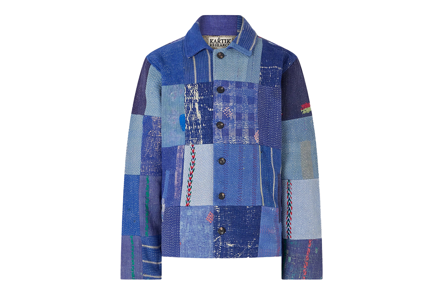Kartik Research Kantha Patchwork Cotton Jacket
