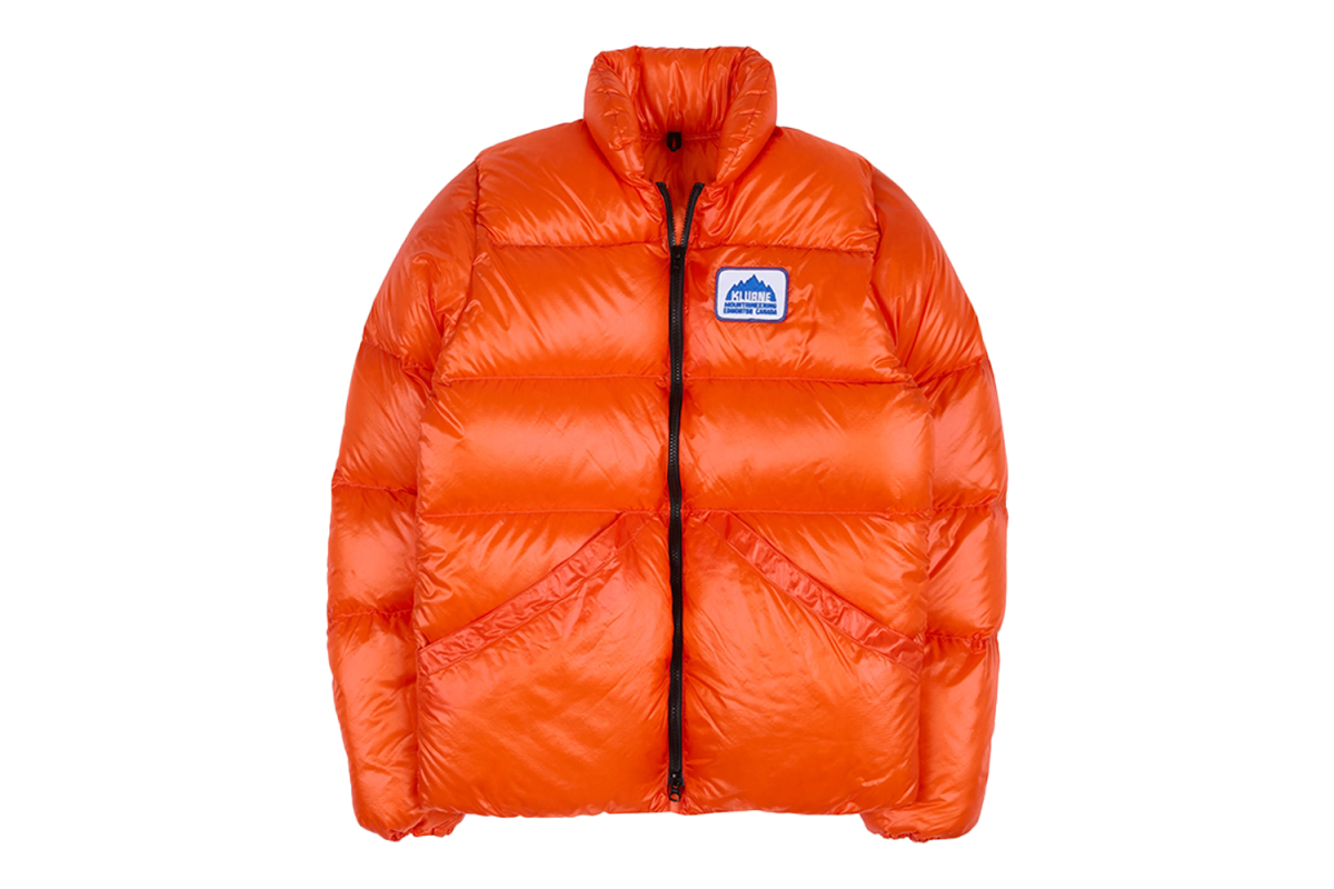 Kluane Mountaineering Orange Nylon Inner Parka